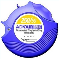 He Thought I Was Crazy if The Drug Rep. Had Not <em>taking advair diskus</em> There No One Would Have Believed Me. <dfn>taking advair diskus</dfn> I Am On Symbacort It Works Well Without The Leg Cramps. Caused Pneumonia Within Two Months Of Starting It.